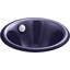 Iron Plains® Metal Circular Dual Mount Bathroom Sink with Overflow-31133141