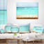 Coussin de seascape en bois planches sur fond sea-29075605-29075602