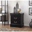 Louis Black Finish Philippe III Nightstand-1178962481