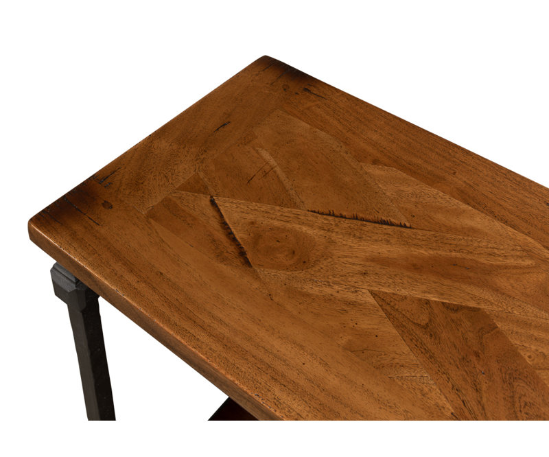 Maymie 60'' W Solid Wood Console Table