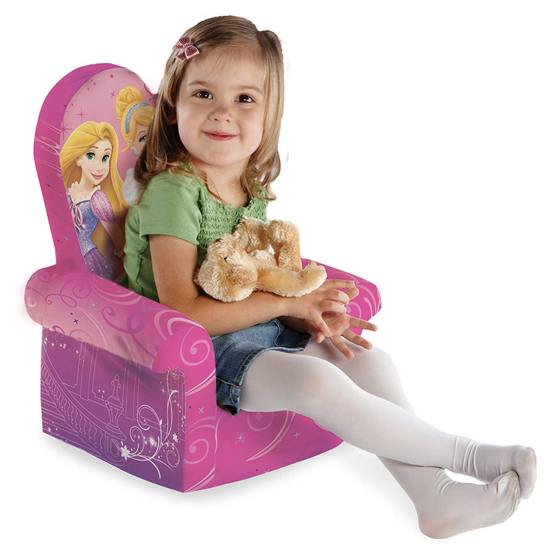 Kids 7'' Foam Chair Chair and Ottoman