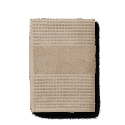 Check Bath Towel 27.6" X 55.1" Sand