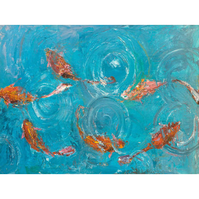 Koi Pond Print by John Beard