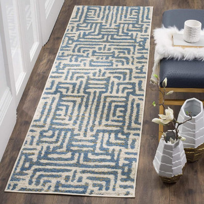 Tapis géométrique Allenby Performance