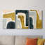 Brushy Shapes II - Ensemble de 3 toiles tendues-280459608