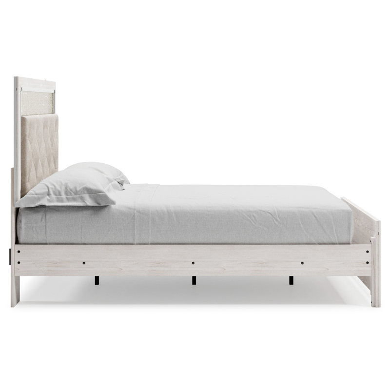 Beamond Upholstered Panel Bed