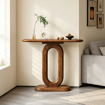 Console créative moderne en bois massif