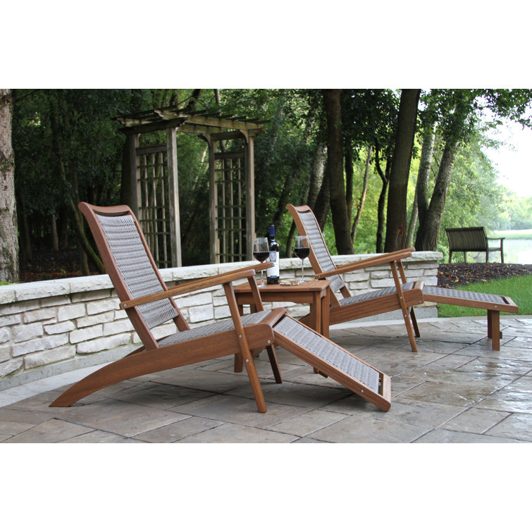 Premium All-Weather Wicker Outdoor Lounge Chair
