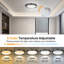 Plafonnier encastré 2 lumières Makayiah-107150840