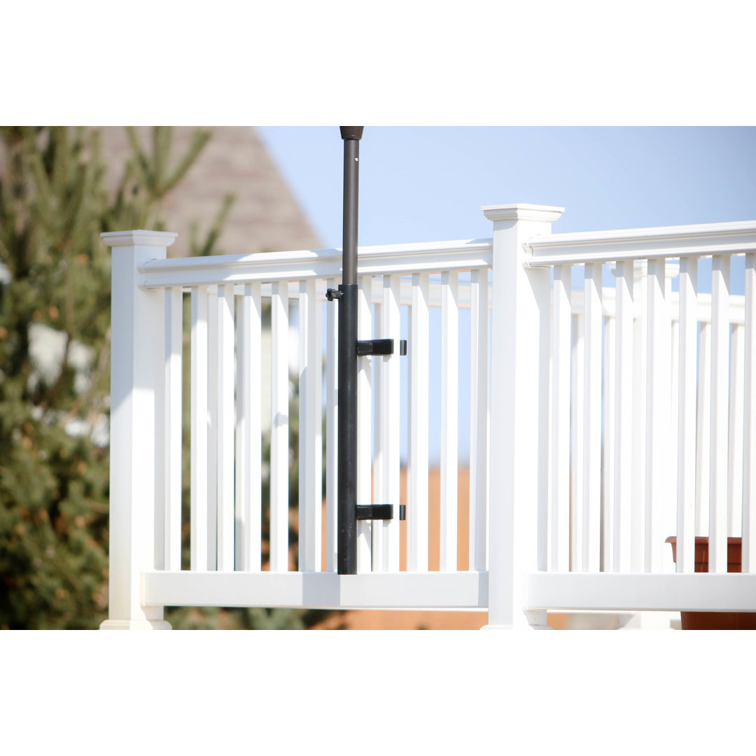 Floriston Steel Mounted Umbrella Base Symple Stuff 