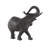 Bozkov Polystone Elephant Gray Decorative Sculpture