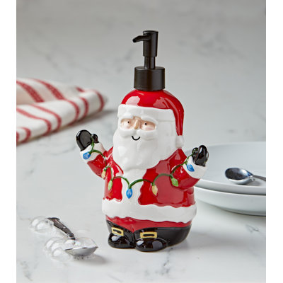 Distributeur de savon Red Santa
