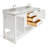 Magnolia 73" Double Bathroom Vanity Set-857800623
