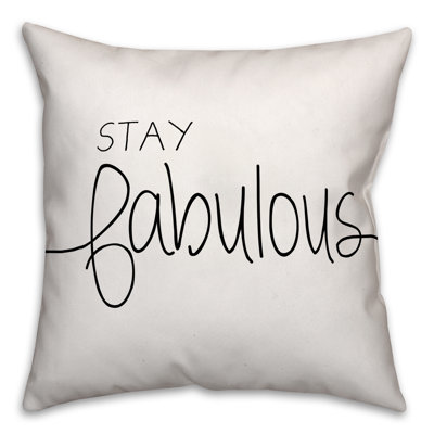 Stay Throw Pillow