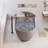 Modern Comfort Matte Gray Solid Surface Freestanding Bathtub