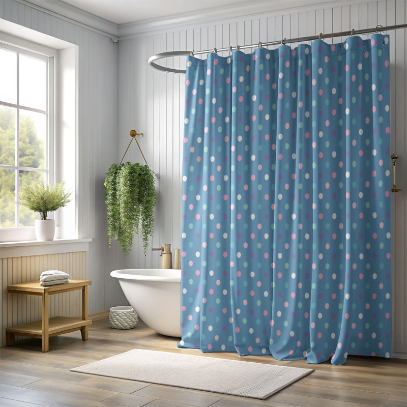 Rideau de douche Ocean Bliss - Premium, H 74 po x l 71 po