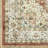 Silas Oriental Medallion Red/Ivory Washable Area Rug Mat-417966691