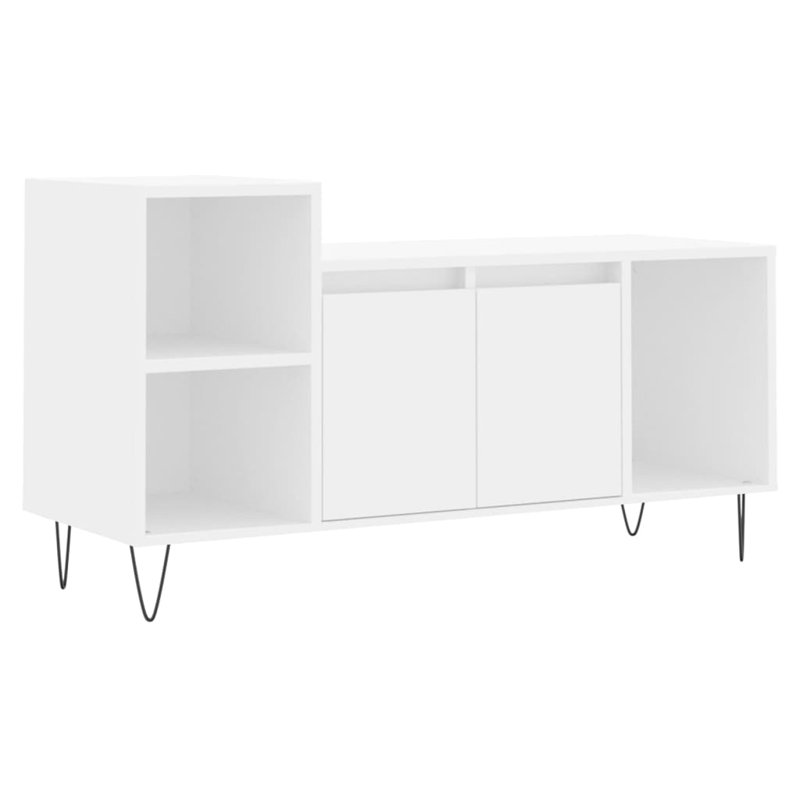 Gallaudet TV Stand for TVs up to 32", White