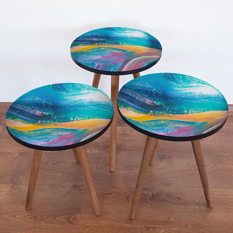 Tables gigognes 3 pieds Cathey