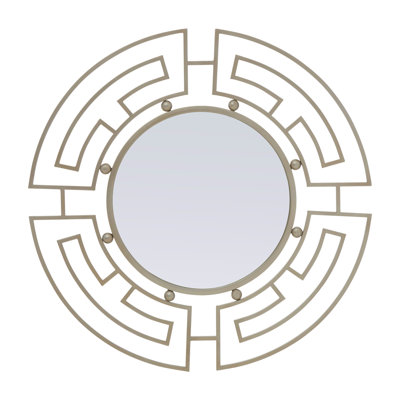 Metal Round Mirror