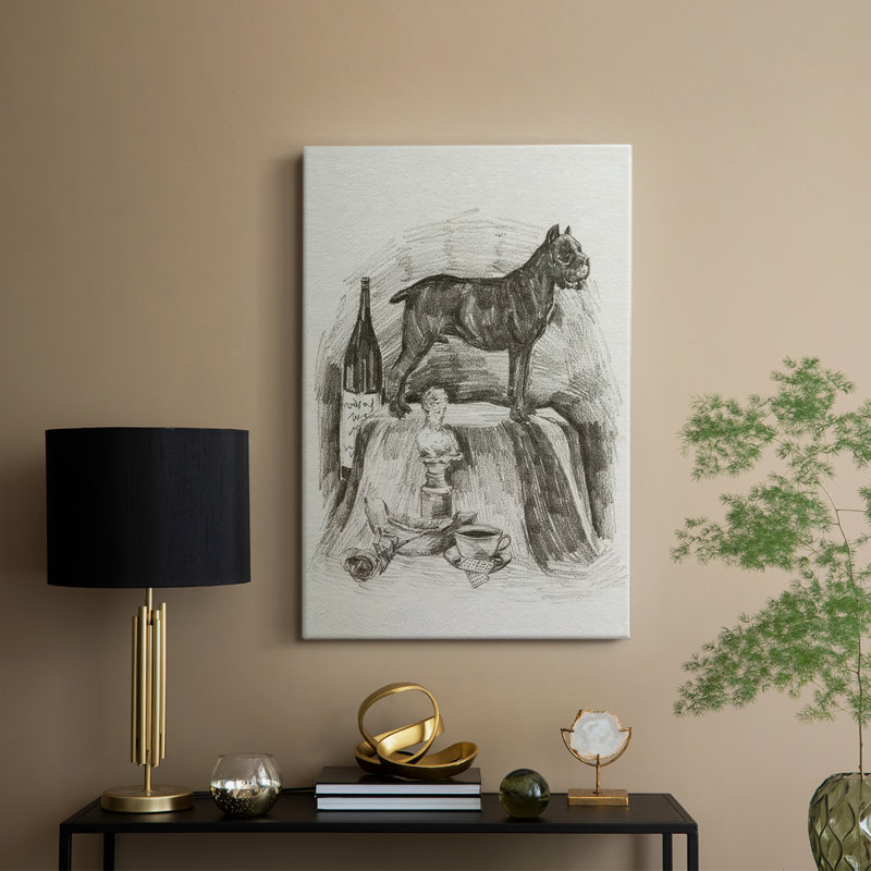 A Gentleman I -Gallery Wrapped Cavas, 36" H x 24" W