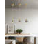 Mini-lustre en cristal à intensité variable avec télécommande, DEL intégrée 5 W pour îlot de cuisine, chambre à coucher, entrée et salle à manger-23211008-23211011
