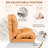 Floor Chair With Adjustable Back Support, Folding Gaming Sofa Chair, 6 Adjustable Positions, Lazy Sofa Lounge For Playing Reading Meditating Room Recliner For Adults, Kids, Single Sofa-329896060