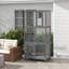 Maison d'extérieur pour chat 74 po en bois Catio