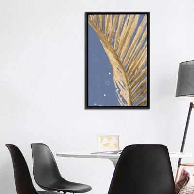 "Gold Wet Palm" par Patricia Pinto, reproduction d’art