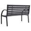 Coosada Steel Park Bench
