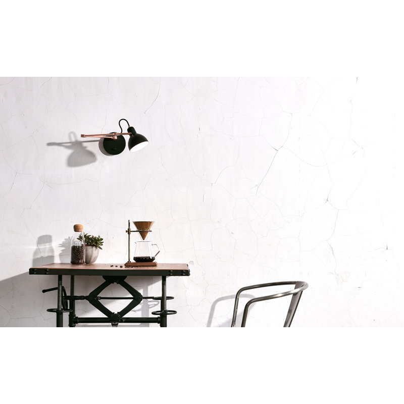Laito 1 - Light Wall Lamp, Black/Copper