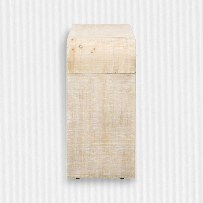 Kynlee 59'' Console Table, Natural Wood