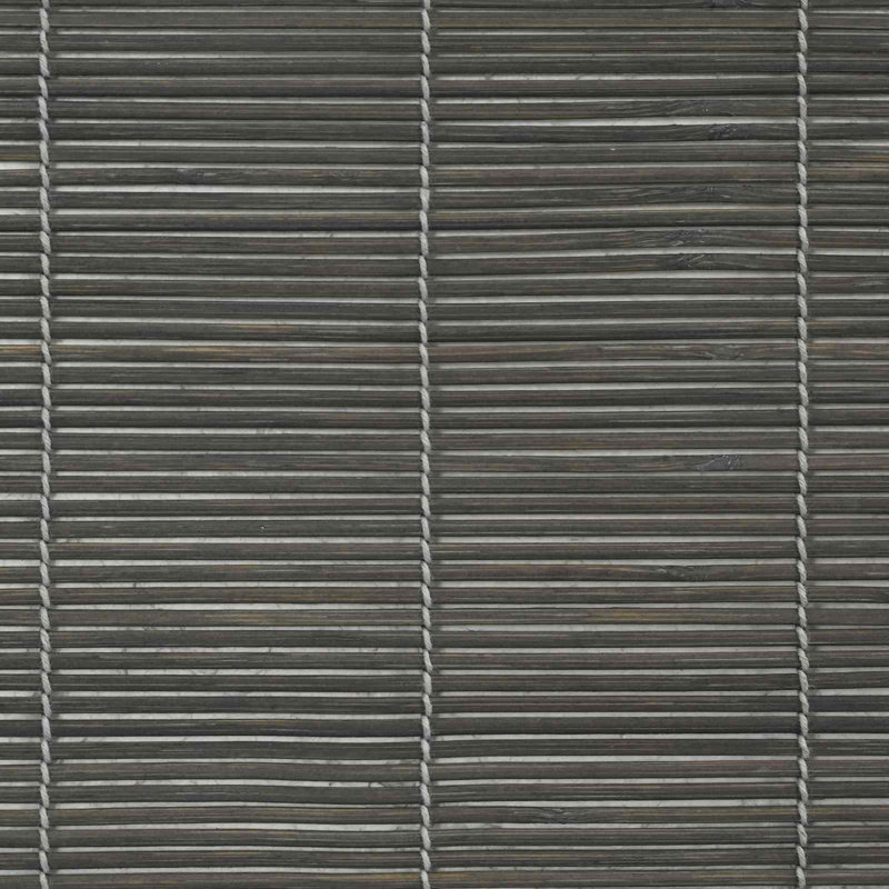 Bamboo Roller shade, Grey, 60 cm W x 160 cm L
