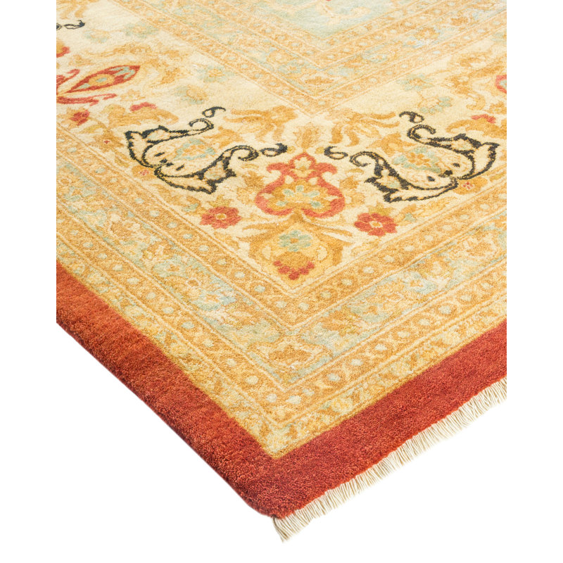 Classic One-of-a-Kind 9' 2" X 12' 0" Hand Knotted Area Rug