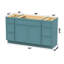 Base de meuble-lavabo simple 57 po seulement-98666910