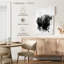 Bison Brampt noir et blanc-108244432