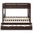 Twin Over Pull-Out Bunk Bed With Trundle
