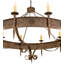 Rustic Lodge 10 - Light Chandelier