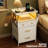 Night Stand with Charging Station,LED Dresser with 4 Drawers & Storage Shelf, End Table for Bedroom-1679050993