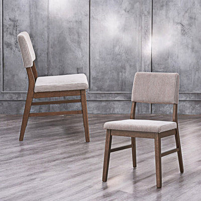 Upholstered Side Chair Dining Chairs (Set Of 2)