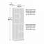 Grande armoire de rangement 71,42 "Farmhouse-2062290391