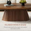 Table basse 51,2 po Mid Century Modern