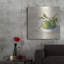 «Green Apple I Neutral» par Carol Rowan, art mural en métal, 12 po x 12 po-571923715