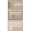 «Geometric Line», beige et brun clair, motif géométrique abstrait dégradé, 3 pièces-100136106-100136107