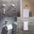 Cube 5 - Piece Bathroom Hardware Set-90977461