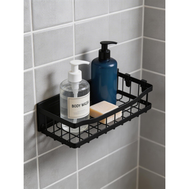 Freestanding Spice Rack, Black