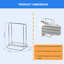 Porte-cintres en acier inoxydable