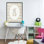 Lapin sur toile giclée, design par The Paper Curator