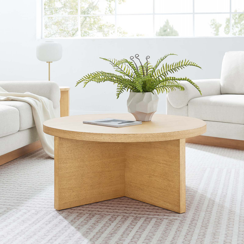 Table basse Modway Silas, Naturel