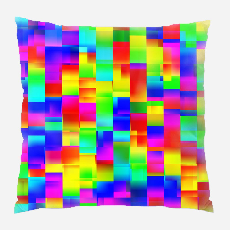 Reversible Throw Pillow, Indoor
